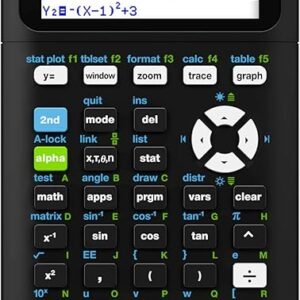 Texas Instruments TI-84 Plus CE Color Graphing Calculator, Black